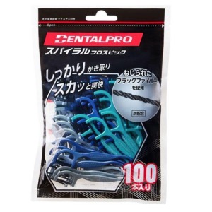 デンタルプロ デンタルプロスパイラルフロスピック１００本