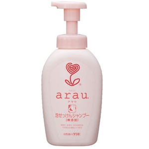 東京サラヤ アラウ　(arau) 泡せっけんシャンプー 本体 500ml
