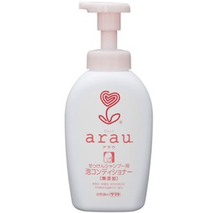 東京サラヤ　アラウ　(arau) 泡せっけんコンデショナー 本体 500ml