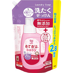 サラヤ　アラウベビー 洗濯せっけん　つめかえ２０６０ｍｌ