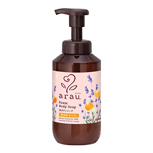 サラヤ　アラウ　泡ボディソープ　本体　４８０ｍｌ