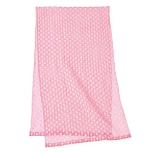 マーナ　ウォーターカラー　ボディタオル　ピンク１枚