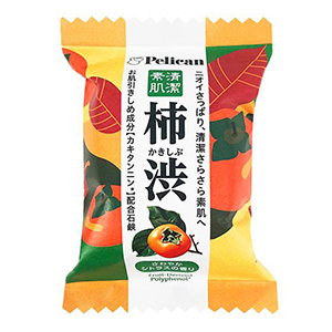 ペリカン石鹸　ファミリー石鹸　柿渋８０ｇ