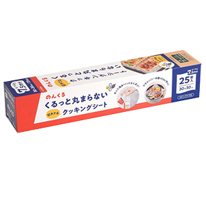 リケンテクノス くるっと丸まらない切れてるクッキングシート３０cm×３０cm　２５枚入