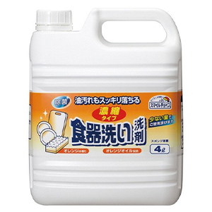 ミツエイ　スマイルチョイス濃縮タイプ食器洗い洗剤 業務用４Ｌ　