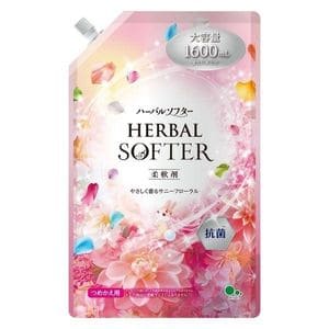 ミツエイ ハーバルソフター　抗菌剤配合　つめかえ用１６００ｍｌ