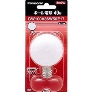 パナソニック パナボール電球Ｅ１７口金　1個