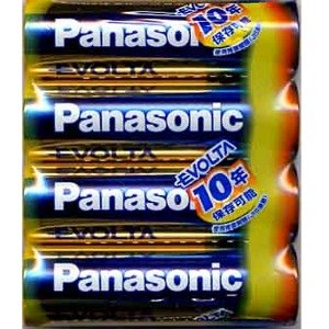 パナソニック　エボルタ  アルカリ乾電池  単３形４本パック LR6EJ/4SE