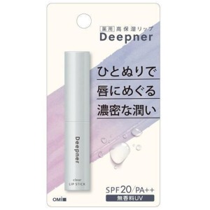 近江兄弟社　メンターム　ディープナーリップ無香料ＵＶ２．３ｇ