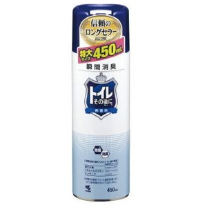 小林製薬　トイレその後に 無香料　特大　450ml