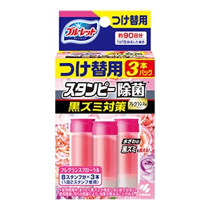 小林製薬　ブルーレットスタンピー除菌フレグランスつけ替用 フレグランスフローラル８４ｇ