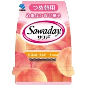 小林製薬　香り薫るサワデー　詰替　気分はじけるピーチの香り  140Ｇ