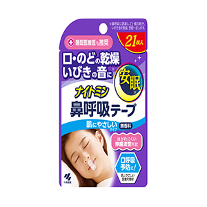 小林製薬　ナイトミン　鼻呼吸テープ２１枚