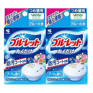 【数量限定】小林製薬 ブルーレットおくだけ ブーケつめかえ用25g×2個パック