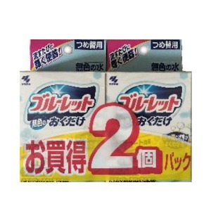 【数量限定】小林製薬 無色のブルーレットおくだけ ソープ ２個パック