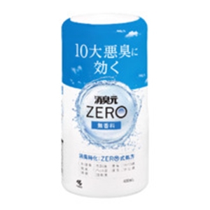 小林製薬  消臭元ＺＥＲＯ　無香料　本体４００ｍｌ