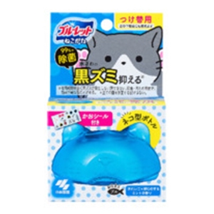 小林製薬  ネコ型ブルーレットおくだけ除菌つけ替用　きれいニャ感じのするミントの香り６７ｍｌ