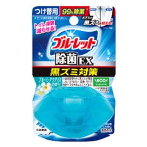 小林製薬  液体ブルーレット おくだけ除菌EX 黒ズミ対策 つけ替用 ブルーミーアクアＥＸの香り６７ｍｌ