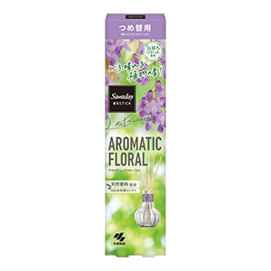 小林製薬　サワデー香るスティック 日比谷花壇セレクト 玄関・部屋用 つめかえ アロマティックフローラル７０ｍｌ