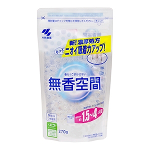 小林製薬 無香空間　無香料つめ替用　２７０ｇ