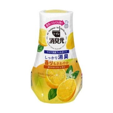 小林製薬　トイレの消臭元　爽やかはじけるレモン　４００ｍｌ
