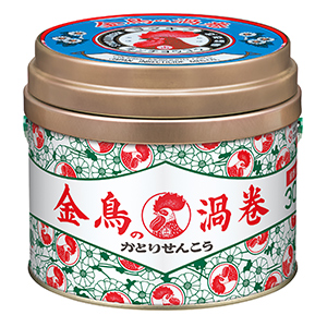 大日本除虫菊　金鳥の渦巻V　缶３０巻 蚊取り線香