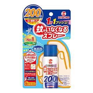 大日本徐虫菊　キンチョウ　蚊いなくなるスプレーＶ　２００回　無香料　４５ｍｌ