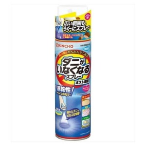 大日本除虫菊　キンチョー　ダニがいなくなるスプレー ミスト噴射 無臭性２００ｍｌ