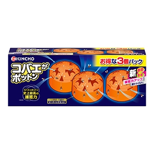 大日本除虫菊　ＫＩＮＣＨＯ　コバエがポットン　置き型３個入