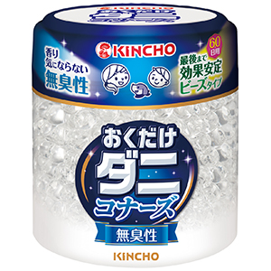 大日本徐虫菊 ダニコナーズ　ビーズタイプ　６０日　無臭性170ｇ