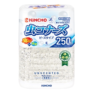 大日本除虫菊　虫コナーズ　ビーズタイプ　２５０日無香性　３６０ｇ