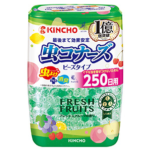 大日本除虫菊　虫コナーズ　ビーズ２５０日フレッシュフルーツ３６０ｇ