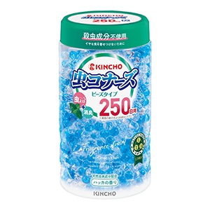 大日本除虫菊 虫コナーズビーズ　スリムタイプ　２５０日　ハッカの香り３６０ｇ