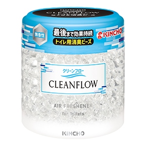 大日本除虫菊　クリーンフロー　トイレ用消臭ビーズ　６０日無香性　１７０ｇ