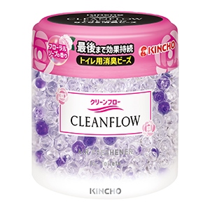 大日本除虫菊　クリーンフロー　トイレ用消臭ビーズ　６０日フローラルソープの香り１７０ｇ