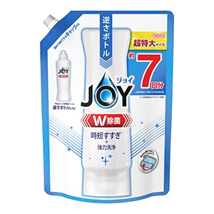 【数量限定】Ｐ＆Ｇ　ジョイ JOY W除菌 食器用洗剤 さわやか微香つめかえ超特大９１０ｍｌ