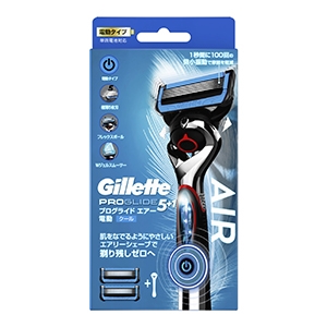 Ｐ＆Ｇ　プログライドエアークール 電動ホルダー 1本入 替刃2個付