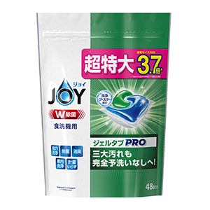Ｐ＆Ｇ　ジョイ ジェルタブ ＰＲＯ W除菌 食洗機用洗剤 ４８個
