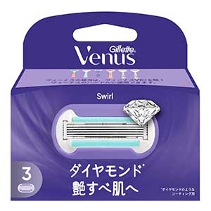 Ｐ＆Ｇ　ジレット ヴィーナス 艶すべ肌 替刃 ３個入
