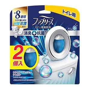 Ｐ＆Ｇ　ファブリーズ消臭+抗菌 トイレ用 ウルトラフレッシュサボン 2個入