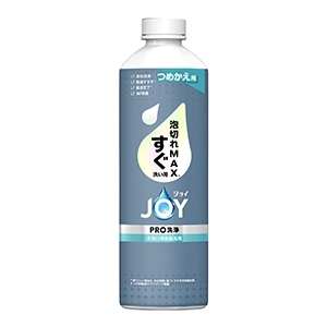 Ｐ＆Ｇ　ジョイ　ＰＲＯ洗浄すぐ洗い用　食器用洗剤　つめかえ３９０ｍｌ