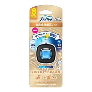 Ｐ＆Ｇ　ファブリーズ イージークリップ車用　消臭成分最高レベル　フレッシュシャボン２．５ｍｌ