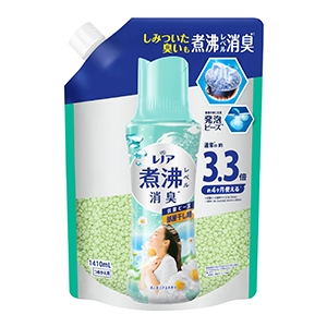 Ｐ＆Ｇ　レノア煮沸レベル消臭抗菌ビーズ部屋干し　花とおひさまの香りつめかえ用超特大１４１０ｍｌ