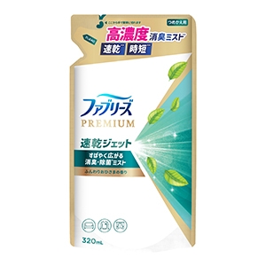 Ｐ＆Ｇ　ファブリーズ　速乾ジェット布用ふんわりおひさまの香りつめかえ３２０ｍｌ