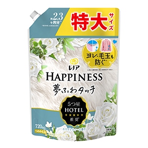 Ｐ＆Ｇ　レノアハピネス　夢ふわタッチホワイトティーの香りつめかえ特大７２０ｍｌ