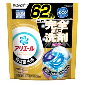 Ｐ＆Ｇ　アリエールジェルボールプロパワーつめかえ超メガジャンボ６２個