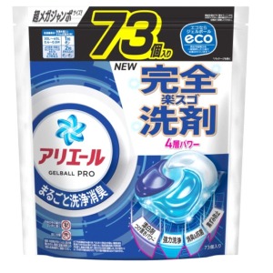 Ｐ＆Ｇ　アリエールジェルボールプロつめかえ超メガジャンボサイズ７３個