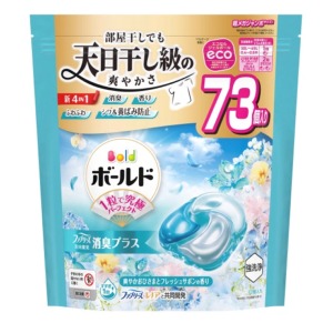 Ｐ＆Ｇ　ボールドジェルボール４Ｄ爽やかフレッシュフラワーサボンつめかえ超メガジャンボ７３個