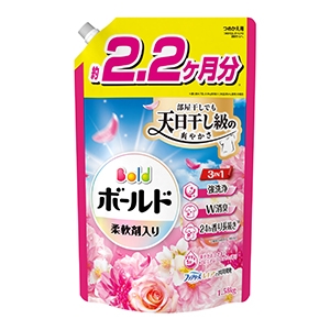 Ｐ＆Ｇ　ボールドジェル 華やかプレミアムブロッサムの香りつめかえ用ウルトラジャンボ１５８０Ｇ