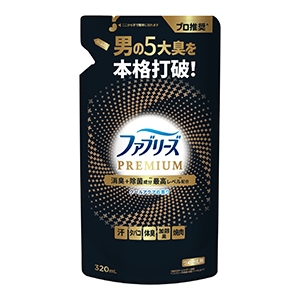 Ｐ＆Ｇ　ファブリーズW除菌+消臭 プレミアムメン クールアクアの香り つめかえ３２０ｍｌ